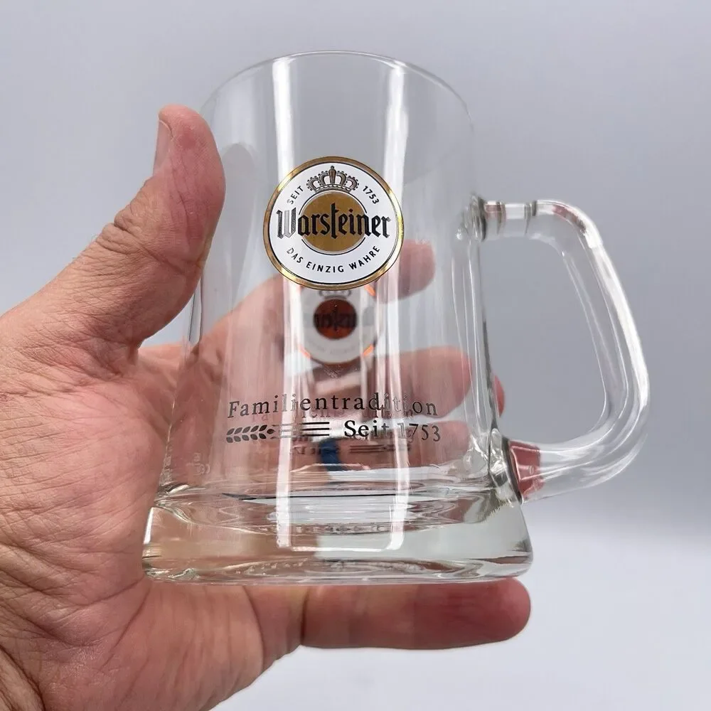 Warsteiner German Beer Glass Stein Mug 0.3 Liter